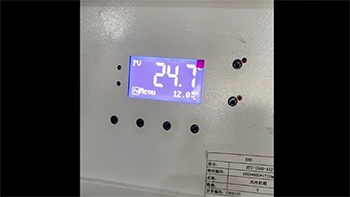 Ajuste de la configuración del chiller enfriado por agua