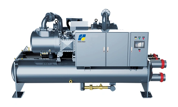 Enfriador de tornillo de película descendente