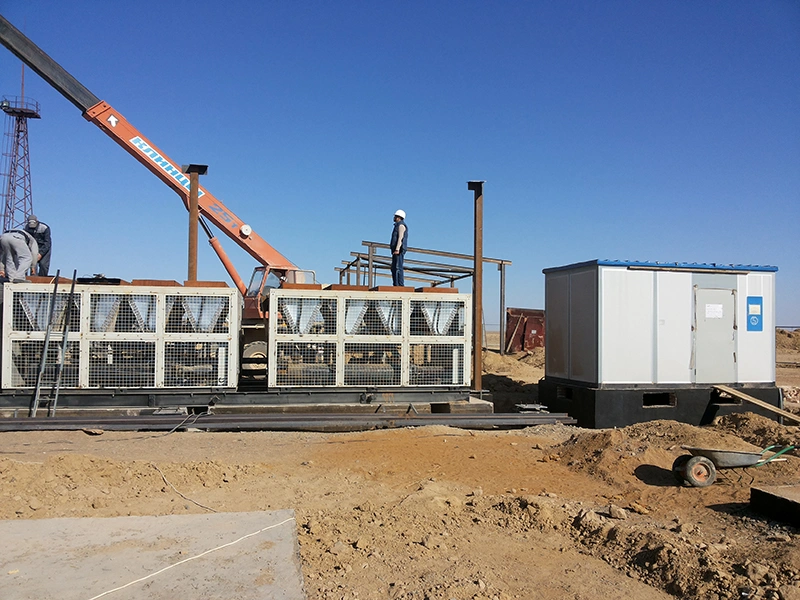 Equipos de refrigeración industrial para hormigón